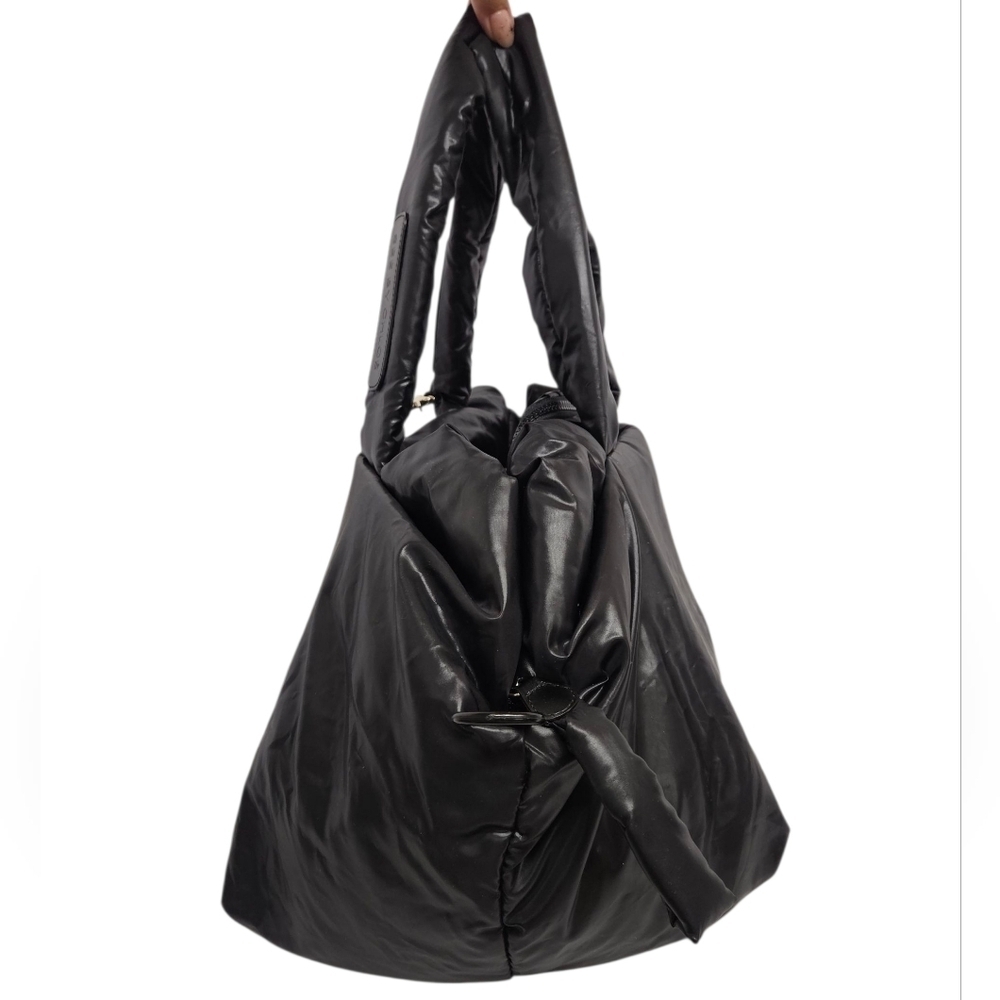 See By Chloe Joy Rider Puffy Nylon Tote Bag In Black - Picture 5 of 15